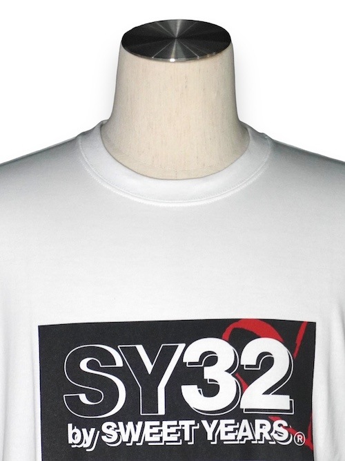 30%OFF T����� NEW BOX LOGO TEE WHITE��BLACK SY32 by SWEET YEARS �����磻�����ƥ��ȥ��Х����������ȥ��䡼��
