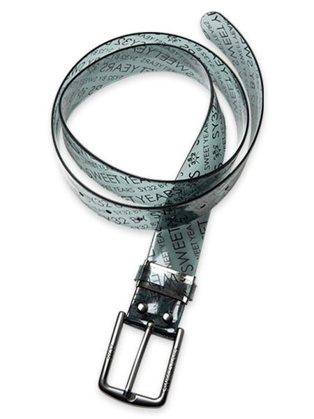 SY32 by SWEET YEARS�֡�GOLF��SYG LOGO BELT��BLACK