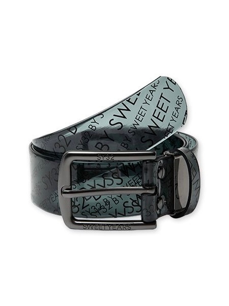 SY32 by SWEET YEARS�֡�GOLF��SYG LOGO BELT��BLACK