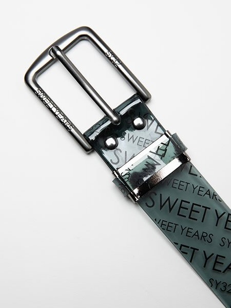 SY32 by SWEET YEARS�֡�GOLF��SYG LOGO BELT��BLACK