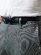 SY32 by SWEET YEARS�֡�GOLF��SYG LOGO BELT��BLACK