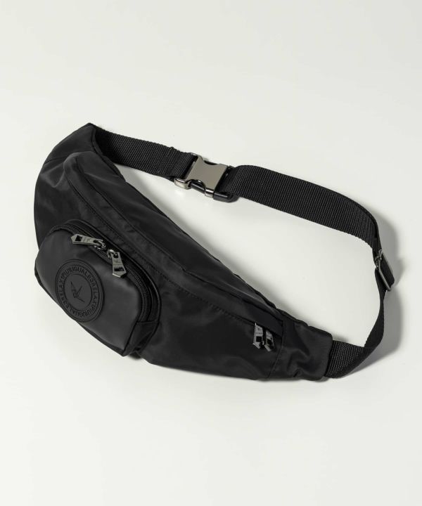 1PIU1UGUALE3 RELAX�֥ե������쥶���ݥ��åȥܥǥ��Хå���BLACK�ڥ��Υԥ����Υ���������ȥ� ���å�����