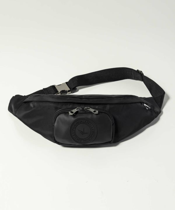 1PIU1UGUALE3 RELAX�֥ե������쥶���ݥ��åȥܥǥ��Хå���BLACK�ڥ��Υԥ����Υ���������ȥ� ���å�����