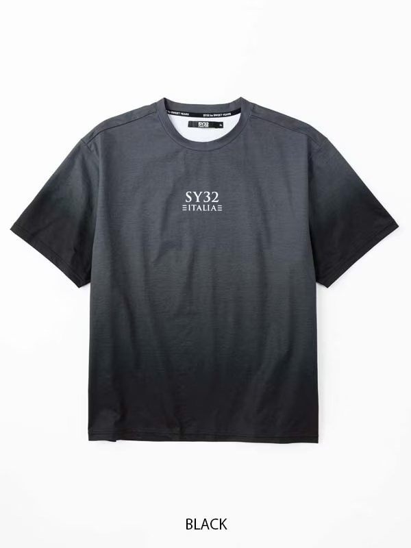30%OFF T GRADATION BIG LOGO TEE BLACK SY32 by SWEET YEARS 磻ƥȥХȥ䡼