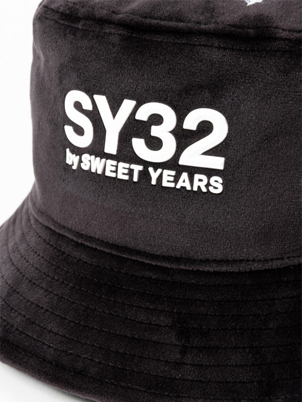 �٥����ϥå� VELOUR 3 LAYER HAT BLACK SY32 by SWEET YEARS �����磻�����ƥ��ȥ��Х����������ȥ��䡼��