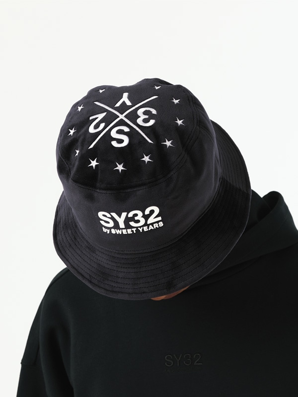 �٥����ϥå� VELOUR 3 LAYER HAT BLACK SY32 by SWEET YEARS �����磻�����ƥ��ȥ��Х����������ȥ��䡼��