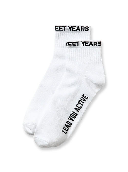 2-PACK SPORT SOX BLACK&WHITE SY32 by SWEET YEARS