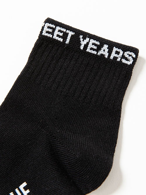 2-PACK SPORT SOX BLACK&WHITE SY32 by SWEET YEARS
