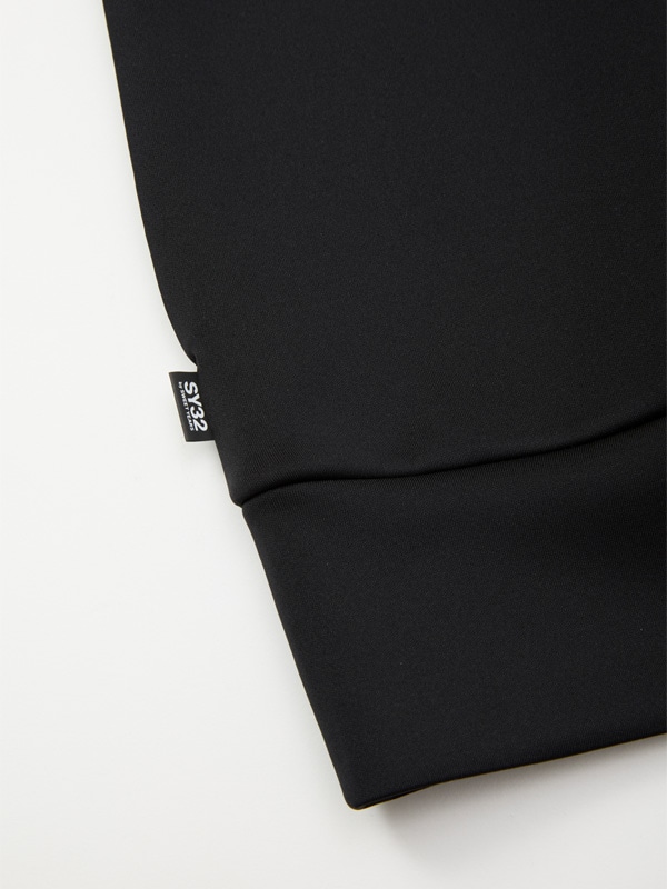 PO���롼 DOUBLEKNIT SEPARATE GRAPHIC CREW BLACK SY32 by SWEET YEARS �����磻�����ƥ����ȥ��Х����������ȥ��䡼��