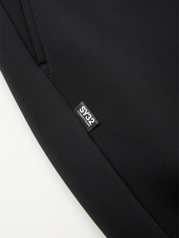 10%OFF ���祬���ѥ�� DOUBLEKNIT SKINNY SWEAT PANTS BLACK SY32 by SWEET YEARS �����磻�����ƥ����ȥ��Х����������ȥ��䡼��