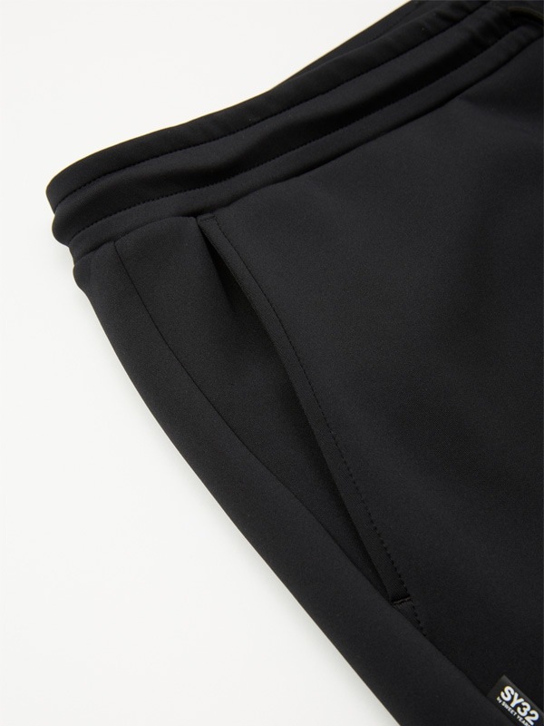 10%OFF ���祬���ѥ�� DOUBLEKNIT SKINNY SWEAT PANTS BLACK SY32 by SWEET YEARS �����磻�����ƥ����ȥ��Х����������ȥ��䡼��