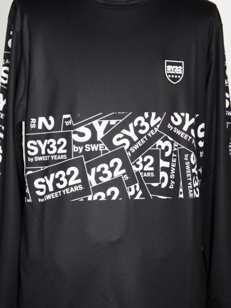 SY32 by SWEET YEARSEXCHANGE L/S TEEBLACK