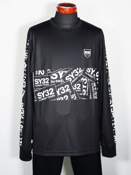 SY32 by SWEET YEARSEXCHANGE L/S TEEBLACK