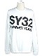 30%OFF SY32 by SWEET YEARS��BIG LOGO L/S TEE��WHITE��BLACK