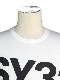 30%OFF SY32 by SWEET YEARS��BIG LOGO L/S TEE��WHITE��BLACK