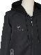 ZIP�ա��ǥ��� DOUBLE KNIT EMBROIDERY LOGO ZIP HOODIE BLACK SY32 by SWEET YEARS �����磻�����ƥ��ȥ��Х����������ȥ��䡼��