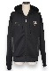 ZIP�ա��ǥ��� DOUBLE KNIT EMBROIDERY LOGO ZIP HOODIE BLACK SY32 by SWEET YEARS �����磻�����ƥ��ȥ��Х����������ȥ��䡼��