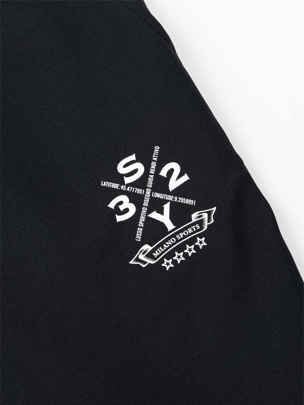 硼ȥѥ RUSH GUARD SHORT PANTS CURSIVE BLACK SY32 by SWEET YEARS 磻ƥȥХȥ䡼
