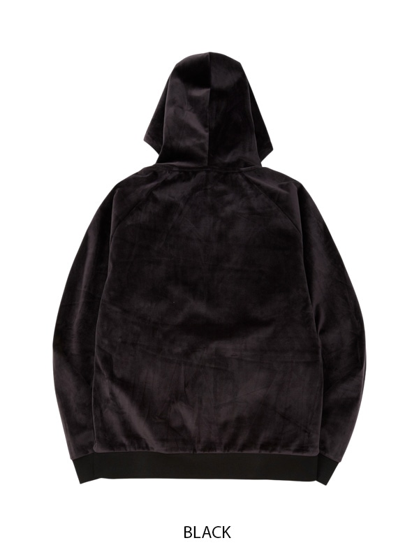 ZIP�ա��ǥ��� VELOUR 3 LAYER ZIP HOODIE BLACK SY32 by SWEET YEARS �����磻�����ƥ��ȥ��Х����������ȥ��䡼��