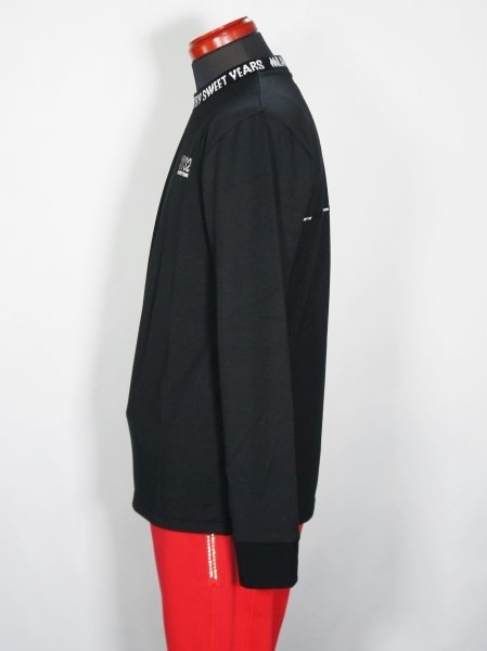 SY32 by SWEET YEARS��TAPE DESIGN L/S TEE��BLACK