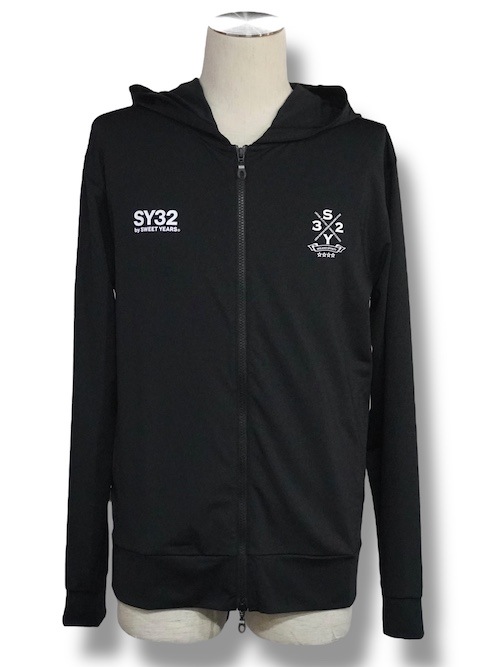 ZIPաǥ RUSH GUARD ZIP HOODIE BLACK SY32 by SWEET YEARS 磻ƥȥХȥ䡼