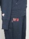 SY32 by SWEET YEARS��SHIELD LOGO ZIP HOODIE��NAVY