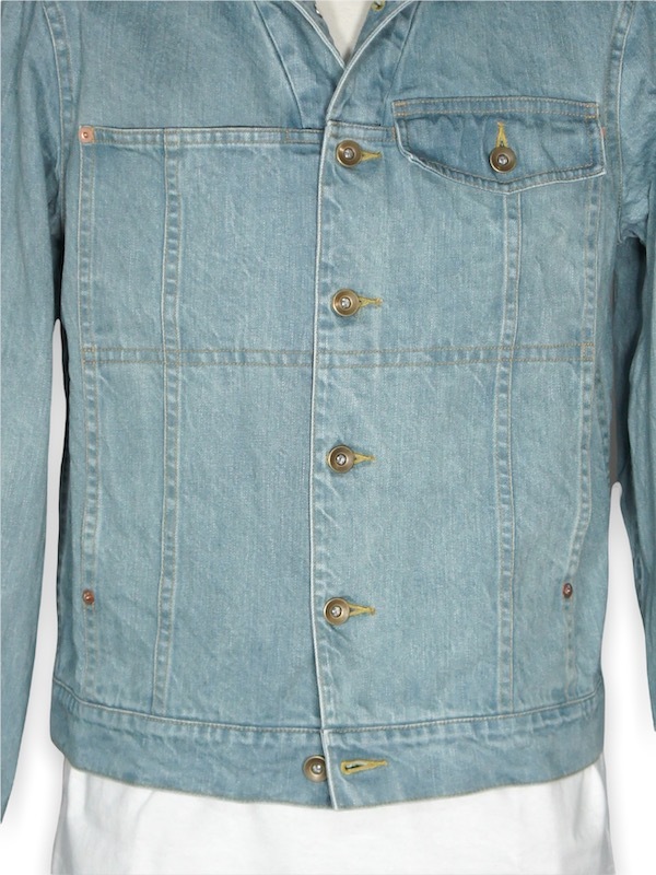 eofm��DENIM SHORT JACKET�� BLUE GRAY�ڥ����ե��
