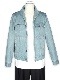 eofm��DENIM SHORT JACKET�� BLUE GRAY�ڥ����ե��