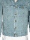 eofm��DENIM SHORT JACKET�� BLUE GRAY�ڥ����ե��