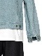 eofm��DENIM SHORT JACKET�� BLUE GRAY�ڥ����ե��