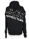 SY32 by SWEET YEARS��SLASH BIG LOGO PO HOODIE��BLACK��WHITE