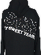 SY32 by SWEET YEARS��SLASH BIG LOGO PO HOODIE��BLACK��WHITE