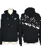 SY32 by SWEET YEARS��SLASH BIG LOGO PO HOODIE��BLACK��WHITE