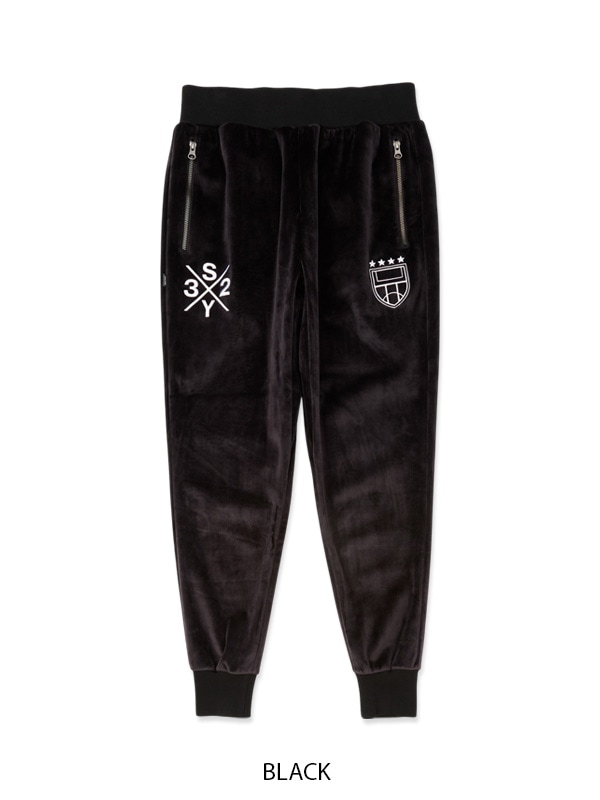 10%OFF ���祬���ѥ�� VELOUR 3 LAYER PANTS BLACK SY32 by SWEET YEARS �����磻�����ƥ����ȥ��Х����������ȥ��䡼��