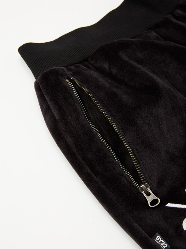 10%OFF ���祬���ѥ�� VELOUR 3 LAYER PANTS BLACK SY32 by SWEET YEARS �����磻�����ƥ����ȥ��Х����������ȥ��䡼��