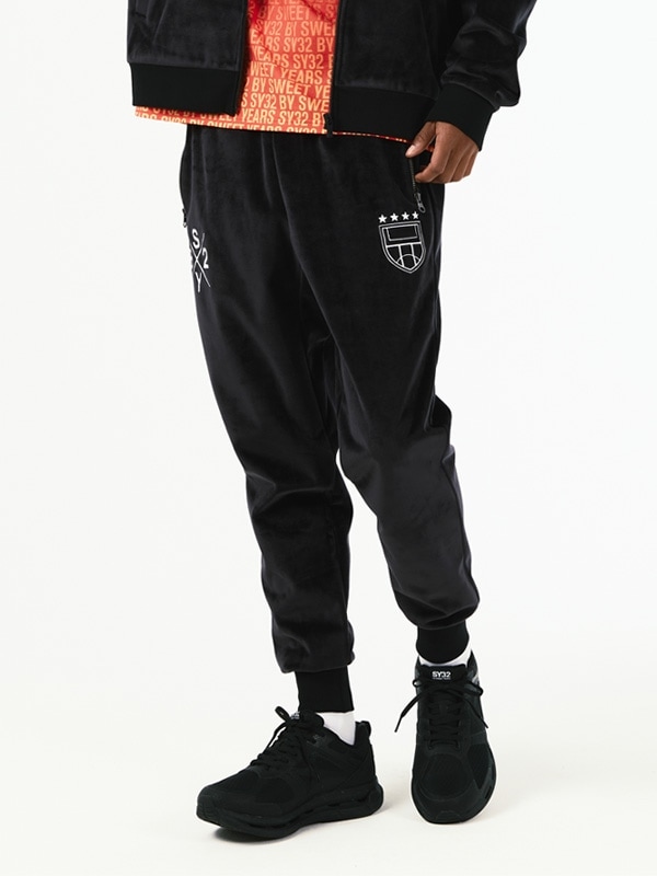 10%OFF ���祬���ѥ�� VELOUR 3 LAYER PANTS BLACK SY32 by SWEET YEARS �����磻�����ƥ����ȥ��Х����������ȥ��䡼��