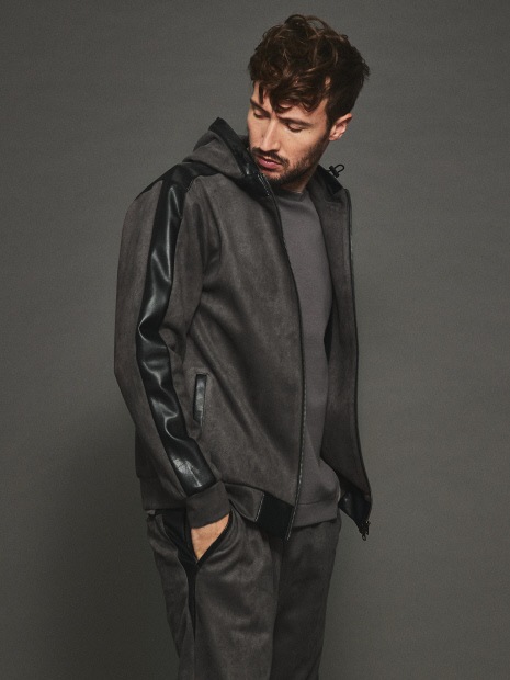 ���ȥ�å� �������� ZIP�ѡ����� ���㥳���륰�졼 5351POUR LES HOMMES 5351�ס��롦����