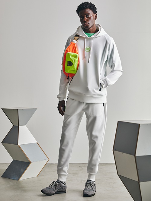 PO�ա��ǥ��� DOUBLE KNIT EMBROIDERY LOGO P/O HOODIE WHITE SY32 by SWEET YEARS �����磻�����ƥ��ȥ��Х����������ȥ��䡼��
