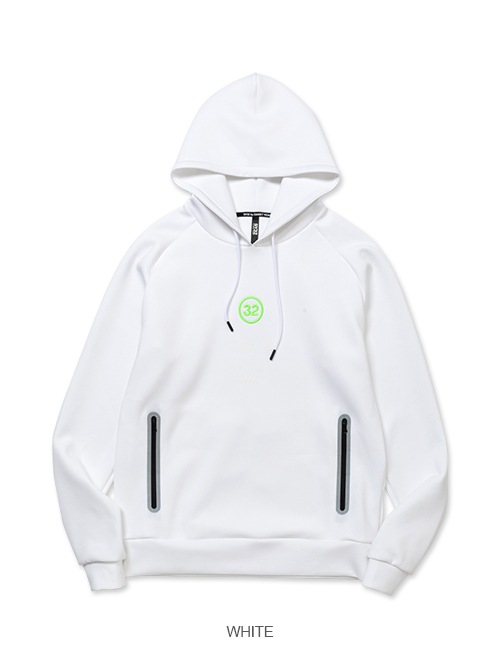 PO�ա��ǥ��� DOUBLE KNIT EMBROIDERY LOGO P/O HOODIE WHITE SY32 by SWEET YEARS �����磻�����ƥ��ȥ��Х����������ȥ��䡼��
