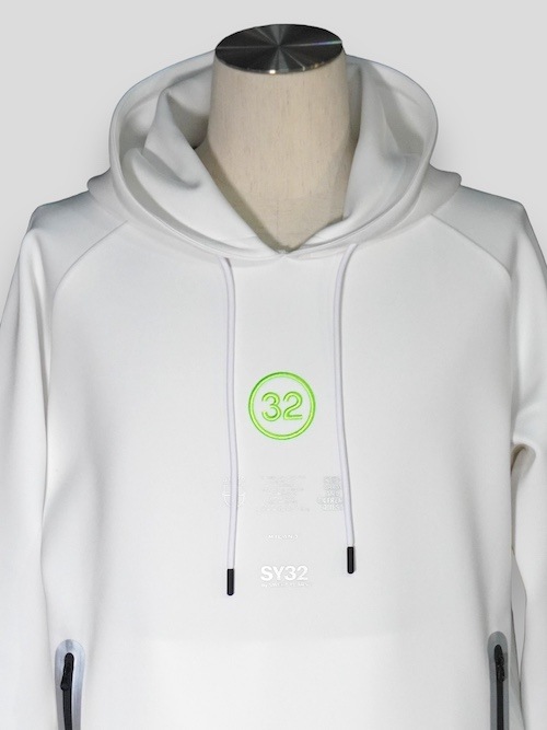 PO�ա��ǥ��� DOUBLE KNIT EMBROIDERY LOGO P/O HOODIE WHITE SY32 by SWEET YEARS �����磻�����ƥ��ȥ��Х����������ȥ��䡼��