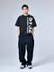 T����� VERTICAL LOGO TEE BLACK��WHITE SY32 by SWEET YEARS �����磻�����ƥ��ȥ��Х����������ȥ��䡼��
