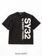 T����� VERTICAL LOGO TEE BLACK��WHITE SY32 by SWEET YEARS �����磻�����ƥ��ȥ��Х����������ȥ��䡼��