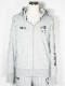 SY32 by SWEET YEARS��SHIELD LOGO ZIP HOODIE��GRAY
