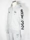 SY32 by SWEET YEARS��SHIELD LOGO ZIP HOODIE��GRAY