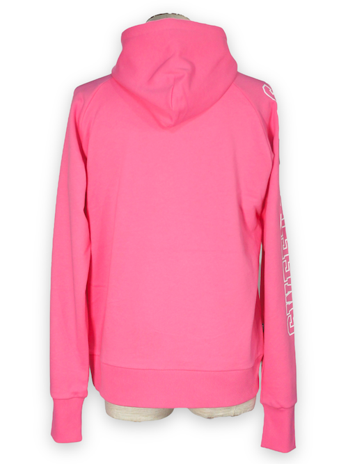 SY32 by SWEET YEARS��FLASH COLOR ARM LOGO P/O HOODIE��PINK