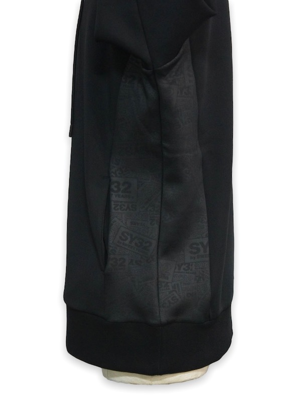 SY32 by SWEET YEARS��DOUBLE KNIT EMBOSS LOGO P/O HOODIE��BLACK��BLACK�ڥ����磻�����ƥ��ȥ��Х����������ȥ��䡼����