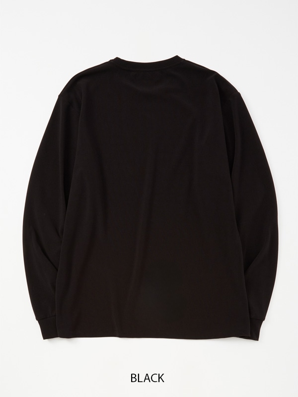 ĹµT����� FLOCKY BOX LOGO FLEECE L/S TEE  BLACK SY32 by SWEET YEARS �����磻�����ƥ��ȥ��Х����������ȥ��䡼��