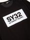ĹµT����� FLOCKY BOX LOGO FLEECE L/S TEE  BLACK SY32 by SWEET YEARS �����磻�����ƥ��ȥ��Х����������ȥ��䡼��