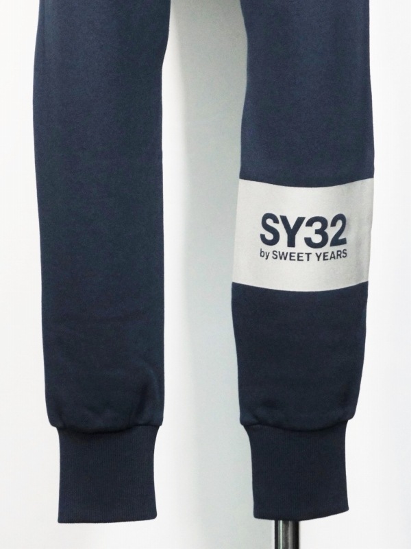 SY32 by SWEET YEARS��WORLD STAR SWEAT PANTS��NAVY