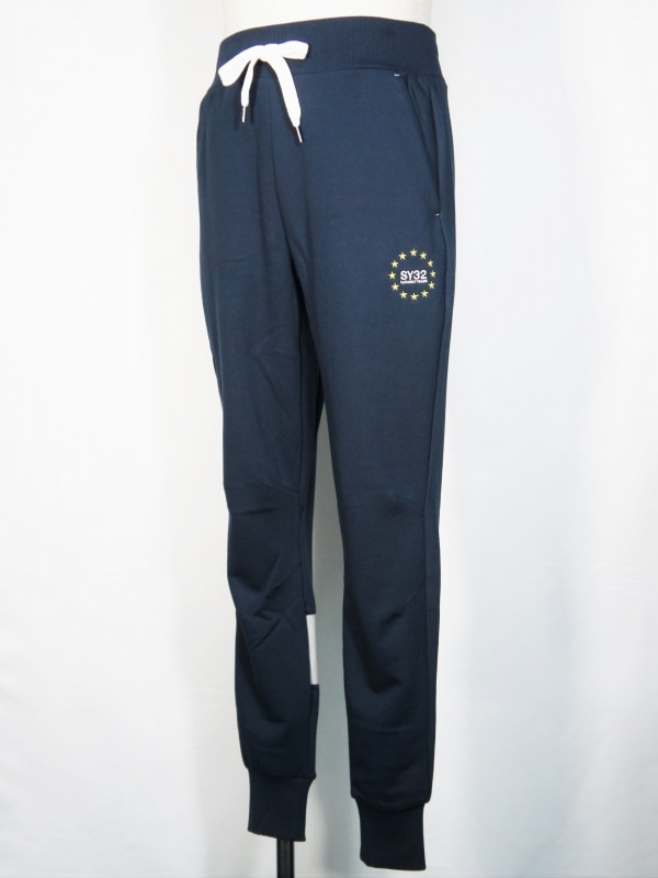 SY32 by SWEET YEARS��WORLD STAR SWEAT PANTS��NAVY